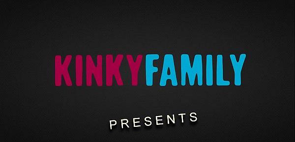  Kinky Family - Turned stepsis Athena Faris into fuck buddy